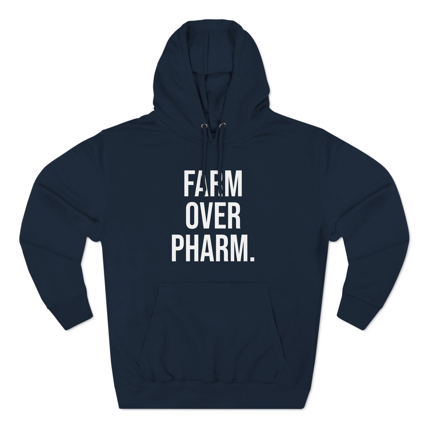 Farm Over Pharm Premium Pullover Hoodie