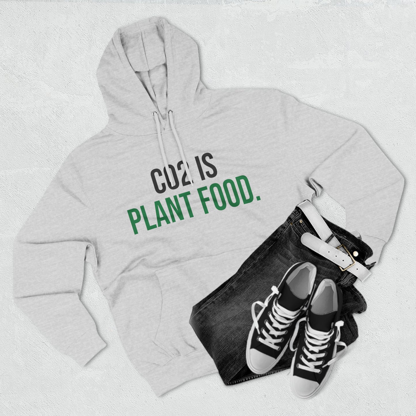 CO2 is Plant Food Premium Pullover Hoodie