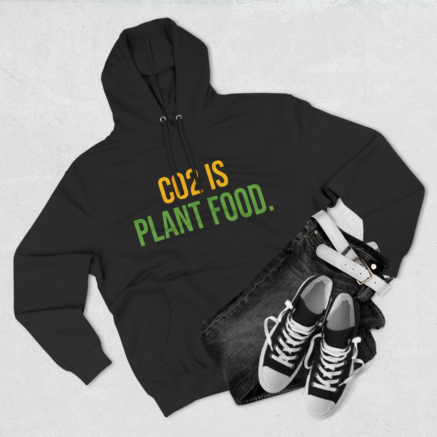 CO2 is Plant Food Premium Pullover Hoodie