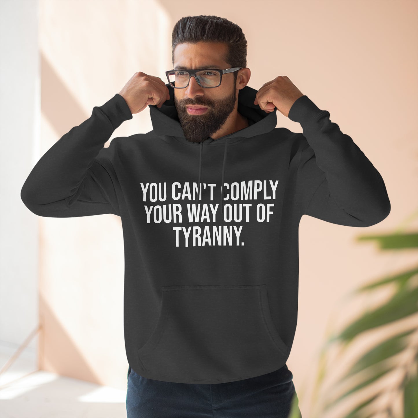 You Can't Comply Your Way Out Of Tyranny Premium Pullover Hoodie