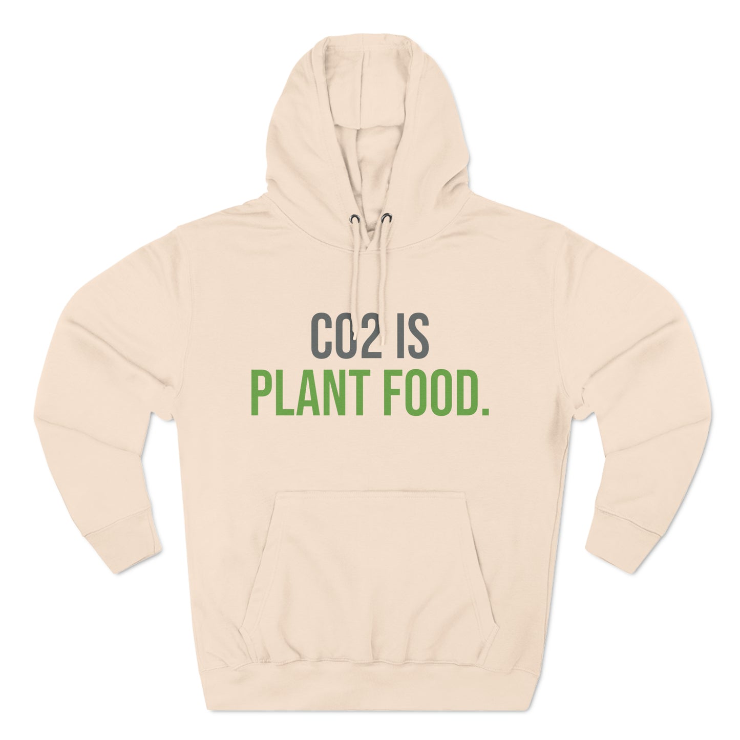 CO2 is Plant Food Premium Pullover Hoodie