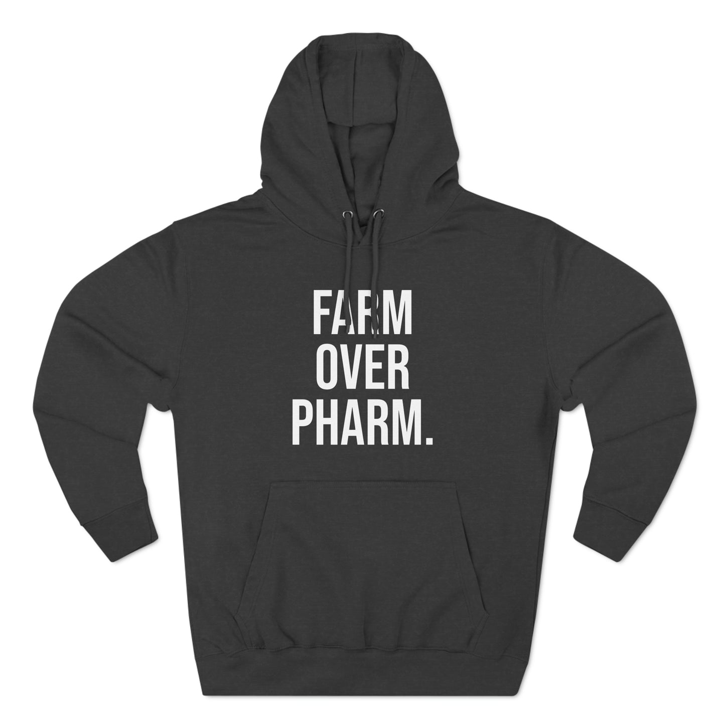 Farm Over Pharm Premium Pullover Hoodie