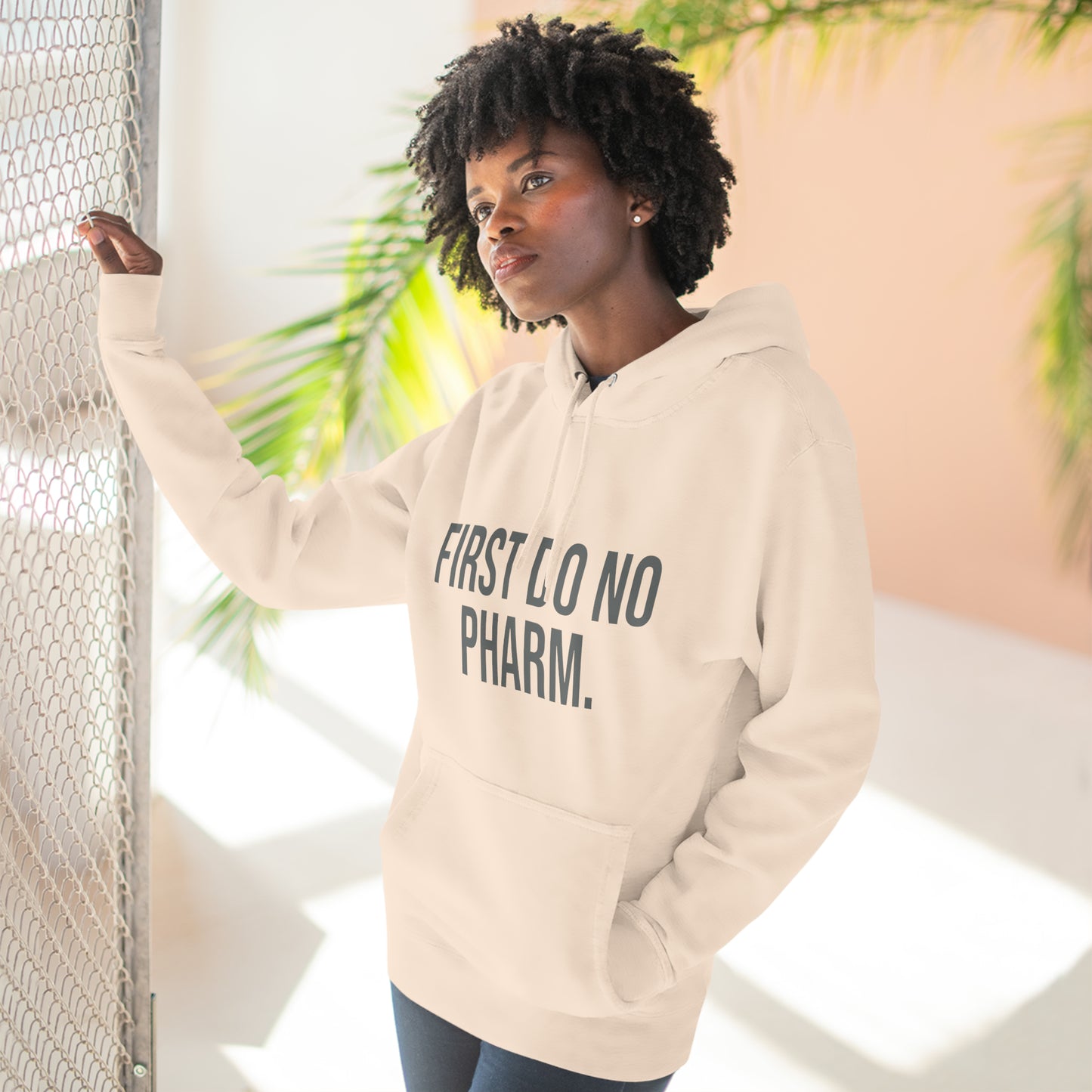 First Do No Pharm Premium Pullover Hoodie