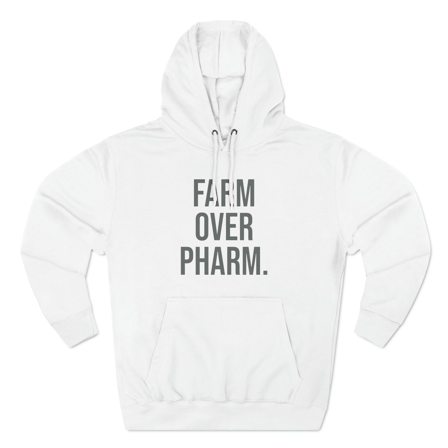 Farm Over Pharm Premium Pullover Hoodie