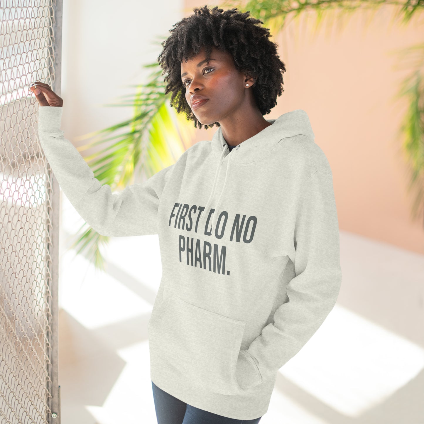 First Do No Pharm Premium Pullover Hoodie